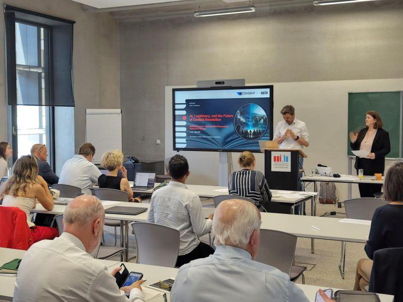 Josip Glaurdić Presenting at the ULIDE Connect Series on Digital Governance, Industry, and Society